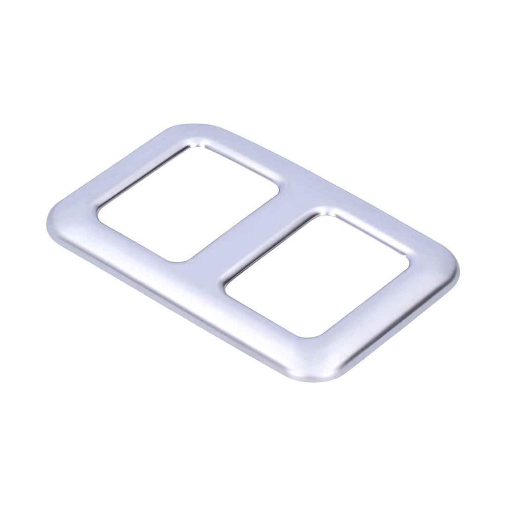 Rear Trunk Trailer Button Frame ABS Silver Trim Fit for Land Rover Defender 2020‑2021