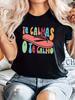Te Calmas O Te Calmo Flip Flop Graphic T-shirt