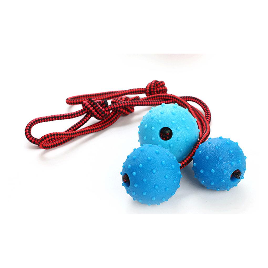 2 Stück/Set Sicherer und geruchloser Hundeball - Vollgummispielzeug für Training, Zahnabrieb, Trainingszubehör