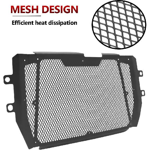 Radiator Guard for MT-03 MT-25 2015-2026, Motorcycle Grille Protective Cover Compatible with Yamaha MT03 MT25