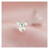 Bow Stud Earrings Niche Design Mouse Earrings Fashion Simple Earrings
