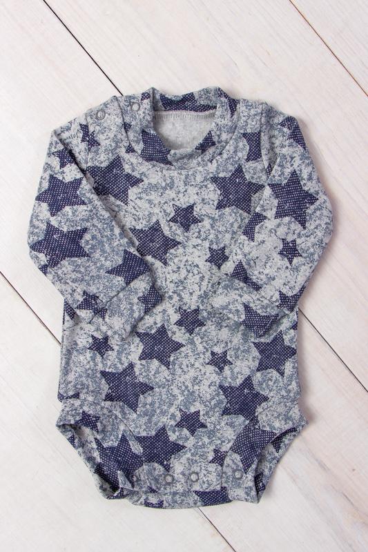 

Боді (немовлята хлопчики) Демісезонний 9511-063-4 HC 56 темно-сірий колір