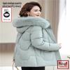 Xuezongfei Damen 2024 Winter Verdickte Entendaunenjacke