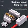 Wire Connector High Power Splitter Quick Electrical Cable Brass Terminal Blocks Junction Box Connectors Large Current Conductor