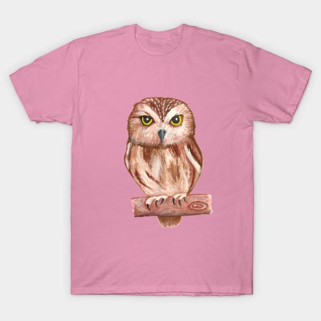 T Shirt Women Owl Harajuku Print Kawaii Tshirt Summer Short Sleeve Female T-Shirt Top Tee