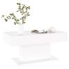 White Coffee Table 96 X 50 X 45 Cm Engineered Wood