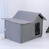 Outdoor Cat House Detachable Roof Easy To Clean Pet Bed Waterproof Practical Cat Nest Cat and Dog Multifunctional Universal Bed