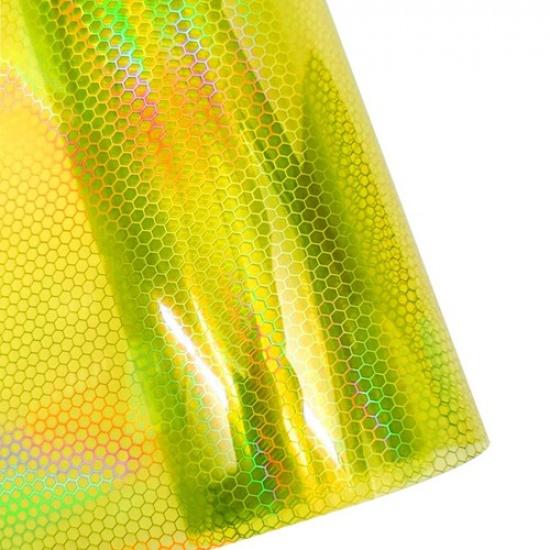 Car Honeycomb Headlight Taillight Lamp Vinyl Wrap Automobile Headlight Stickers