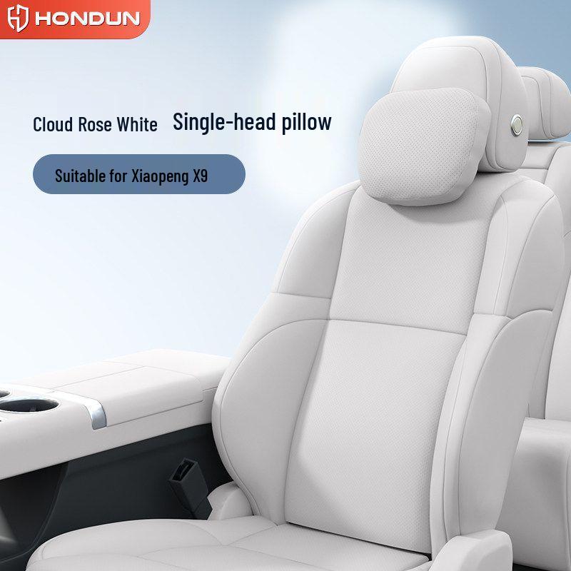 Xiaopeng X9 Headrest Lumbar & Neck Support Pillow - Car Interior Essential Accessory