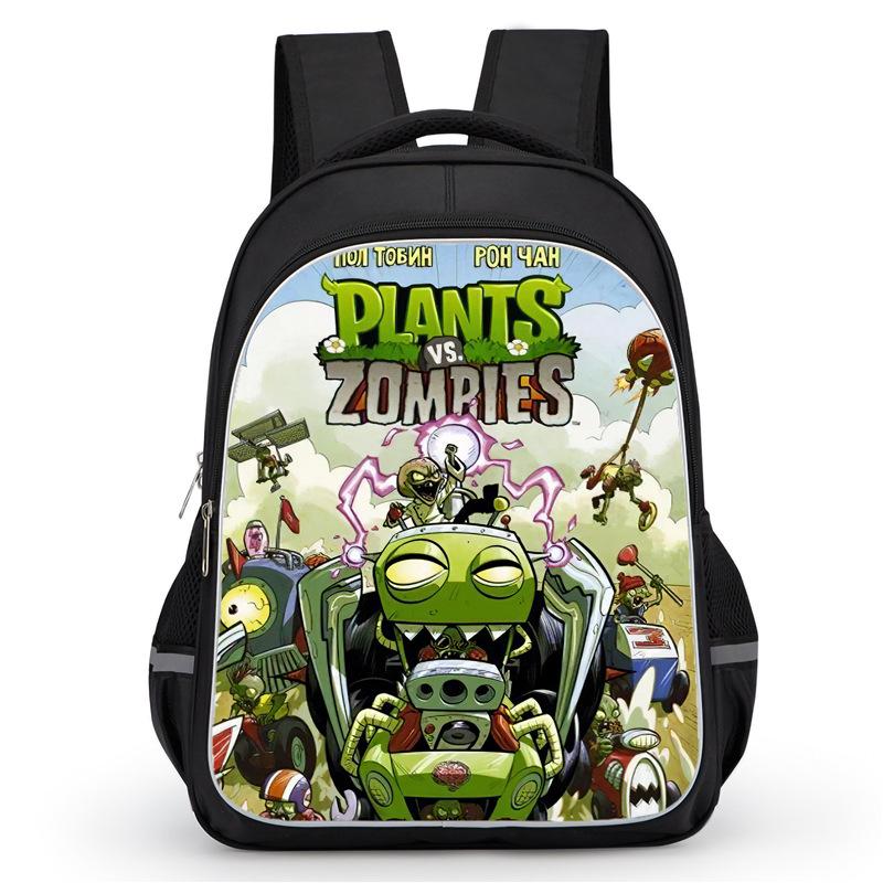 Plants Vs. Zombies Plants Vs. Zombies Anime Backpack Student Bag