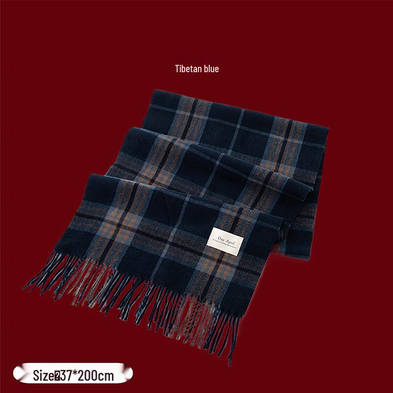 DayApril Cashmere-Feel Plaid Scarf