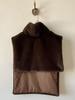 European & American Faux Mink Fur Vest: Women's Autumn/Winter Sleeveless Cape with Long Front & Short Back