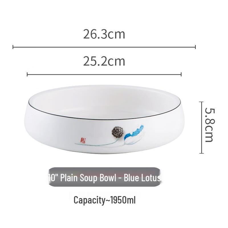 Large Ceramic Serving Bowl