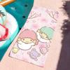 Sa Cute L-Little Twin Stars Cartoon Towel Quick Dry Soft Yoga Swimming Fitness Mountain Climbing Large Beach Towels