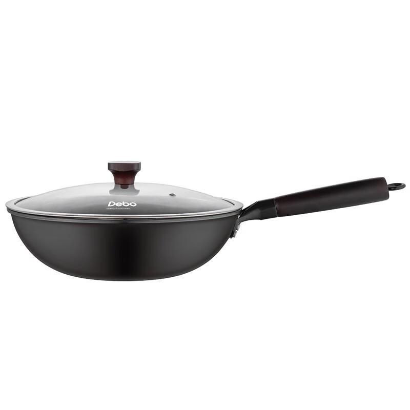 Deboer Karis 32cm Cast Iron Wok