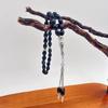 Handmade Glass Bead Rosary Bracelets Cross Pendants Bracelets Catholicism Prayer