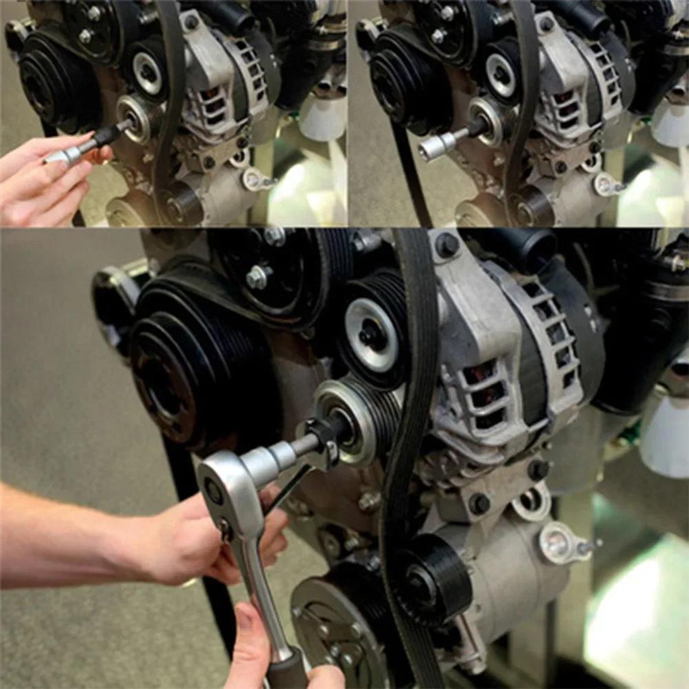 Instrument de îndepărtare a scripetelui ambreiajului auto, biț de înlocuire metalic cu 33 de dinți, 1 buc, accesoriu alternator de înaltă calitate