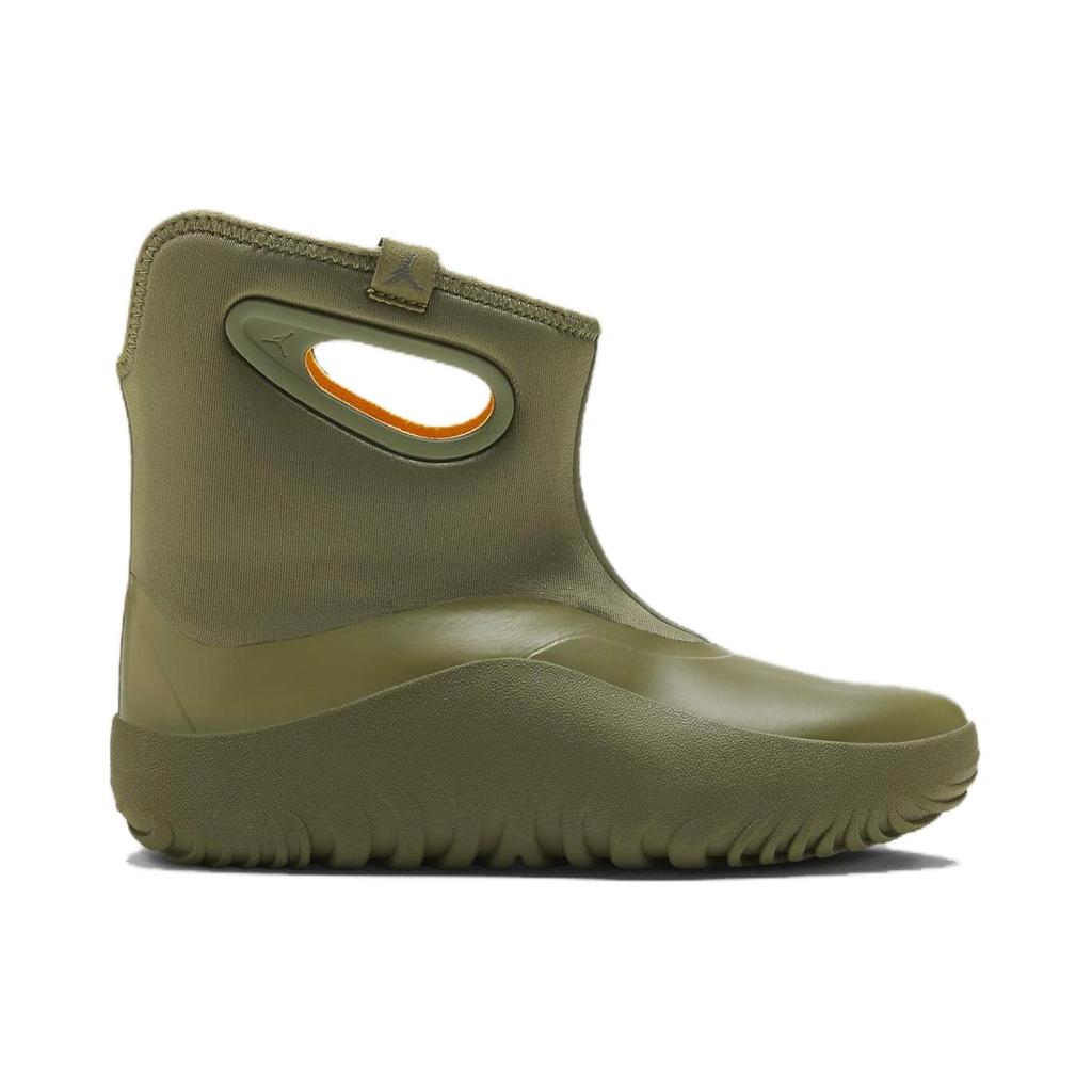 New Pre school Jordan Lil Drip Anti Slip Wear Resistant Low Shaft Kids' Boots Green FB9918-200