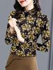 Women's Plus Size Ribbed Velvet Thermal Top - Long Sleeve, Half-High Collar, Figure-Flattering, Tummy Concealing, Versatile Autumn & Winter Wear.