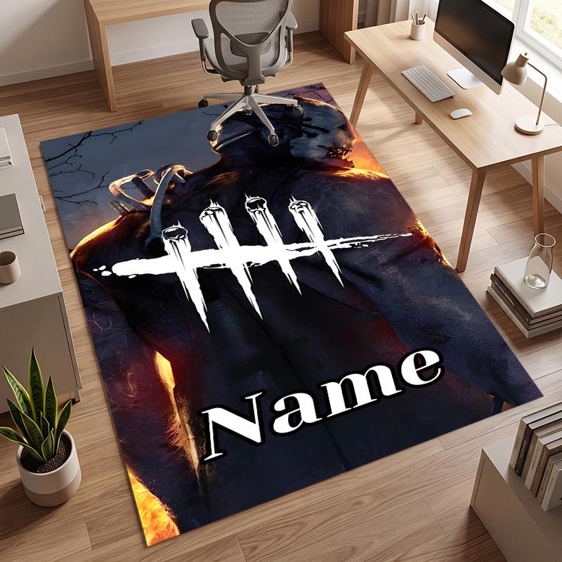 Dead by Daylight  (5) Personalized Name Office Carpet Stylish Decor for Living Room Bedroom Kitchen