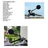 Royal Enfield "Super Meteor 650 Touring Screen & Black Touring Mirror"