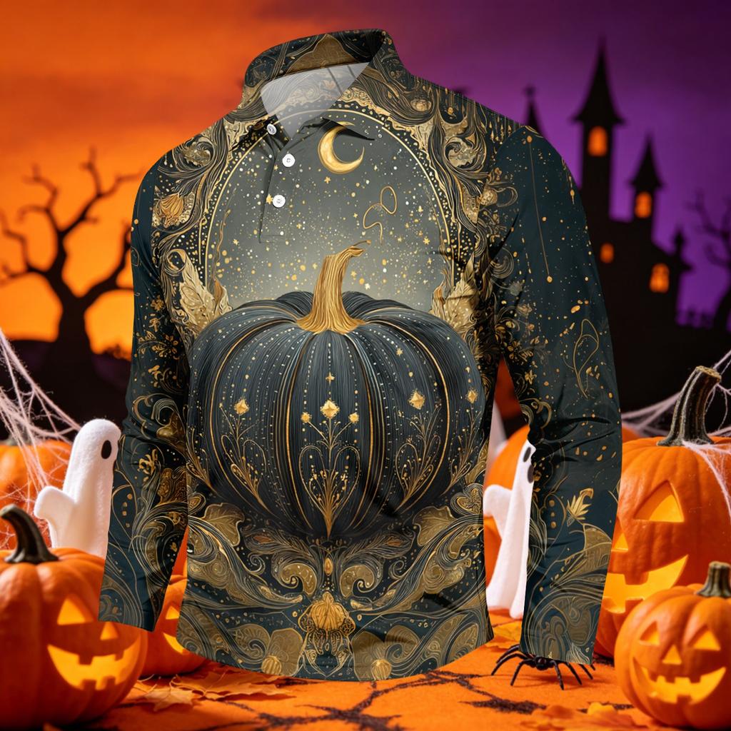 Men's Long Sleeve Casual T Shirt Crew Neck Printed Top Lightweight Comfortable Fit Stylish Design Suitable for Everyday Wear