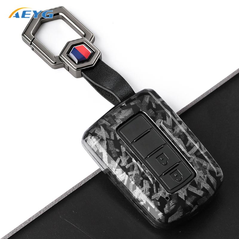 2 3 4 Buttons Abs Car Remote Key Cover Case Shell For Toyota Camry Corolla Rav4 Highlander Avalon Protector Keychain Accessories