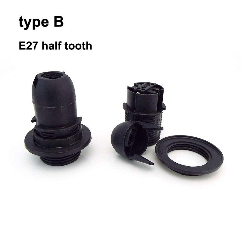 220V 110v E14 E27 M10 Socket Led Light Bulb Lamp Base Cap Head Power Holder Electric Pendant Screw Lamp Shade Converter