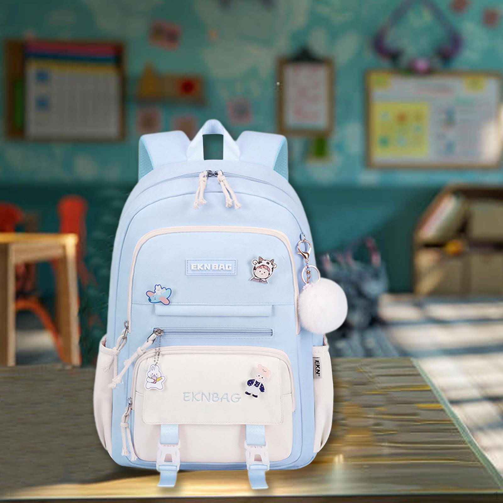 

Рюкзак для женщин Рюкзак Модный Практичный Повседневный Рюкзак Дорожный Рюкзак Подарок На День Рождения синий