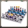 Premium 2X Wooden Chess Children'S Gifts Cartoon Modeling Chess Toys