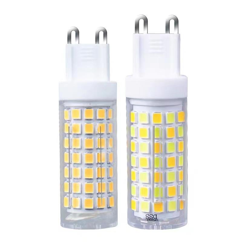 

10 шт., G9 кукурузная лампа, светодиодная, нестробоскопическая, с прямым подключением, лампа с шариком, нестробоскопическая подвесная лампа, источник света