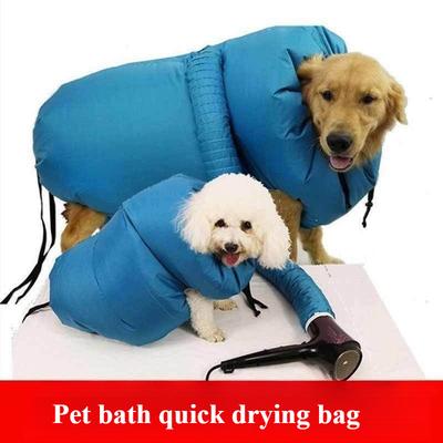 Evcil Hayvan Kurutma Çantası Üfleme Aparatı Kediler ve Köpekler İçin Özellikle Büyük Köpekler İçin Banyo Hızlı Kuruyan Saç Kurutma Makinesi Kurutma Kutusu