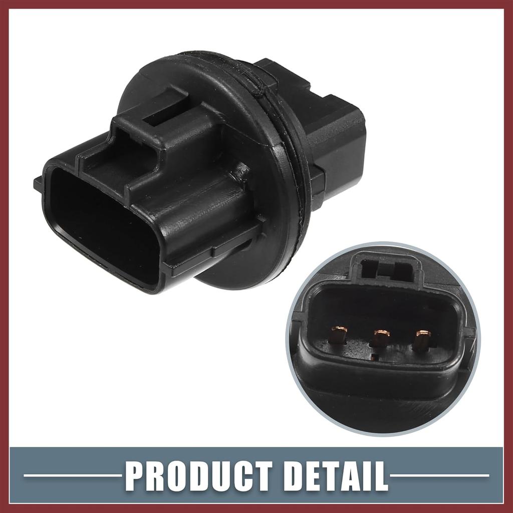 Front Turn Signal Light Lamp Bulb Holder 81128-06470 for Toyota Avalon 2013-2016 Plastic Black Replace Parts