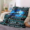 Forever Love By The Lake Cozy Customizable Blanket Customize Your Name Comfortable Texture For Sofa Couch Office Bed Picnics All Season Use Versatile