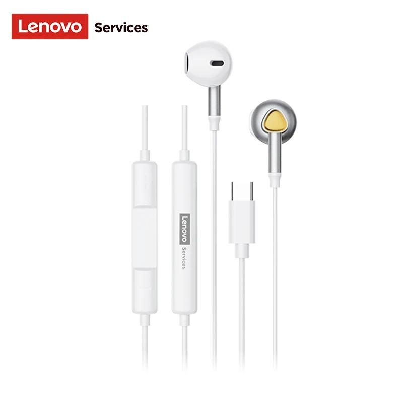 NEW Lenovo Y101 PRO Wired Earphones Gaming Wired Earphone 3.5mm Type C HiFi Bass Stereo E-sports Earbuds Subwoofer HD Sound Headset