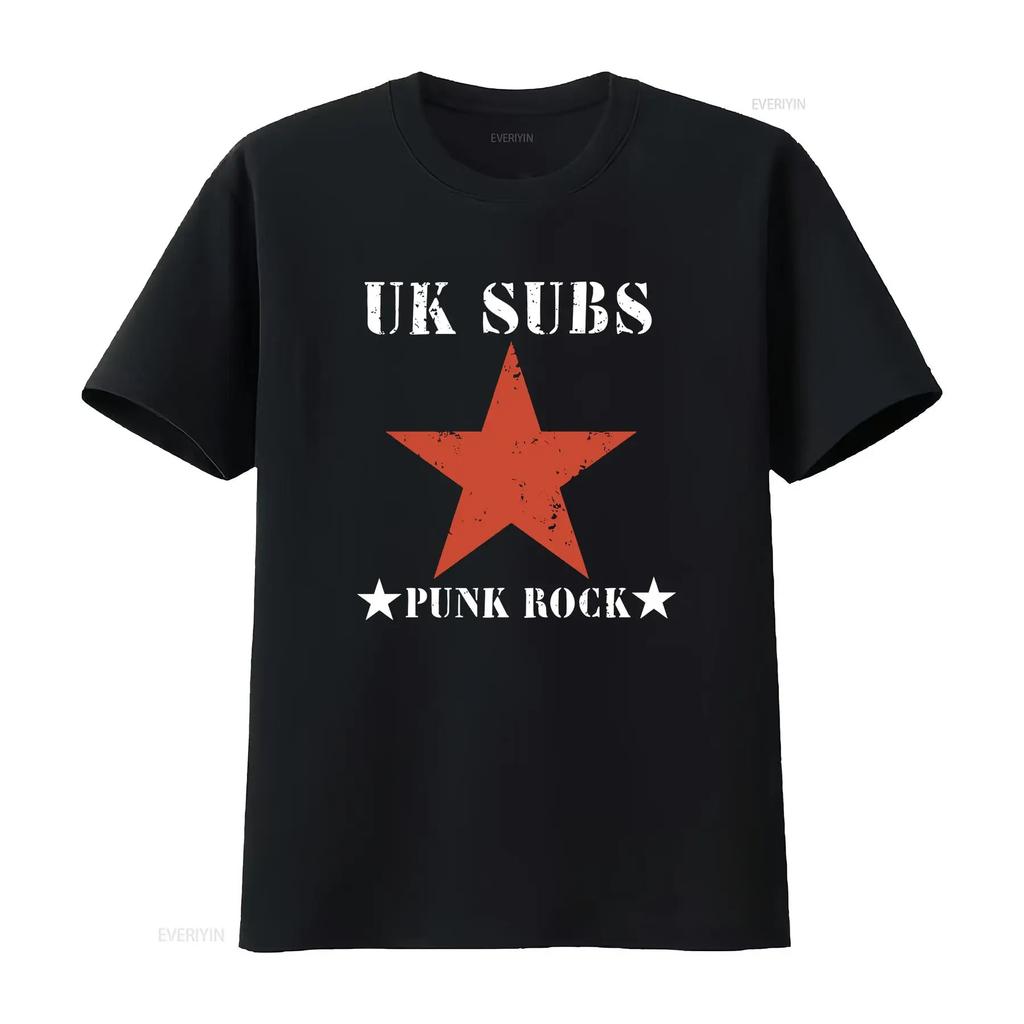Neues U K Subs Punk Rock Für Fan Schwarz Alle Größen T-Shirt Ag2150 Vintage Gewaschen Mann Weich Grafik Unisex Leicht