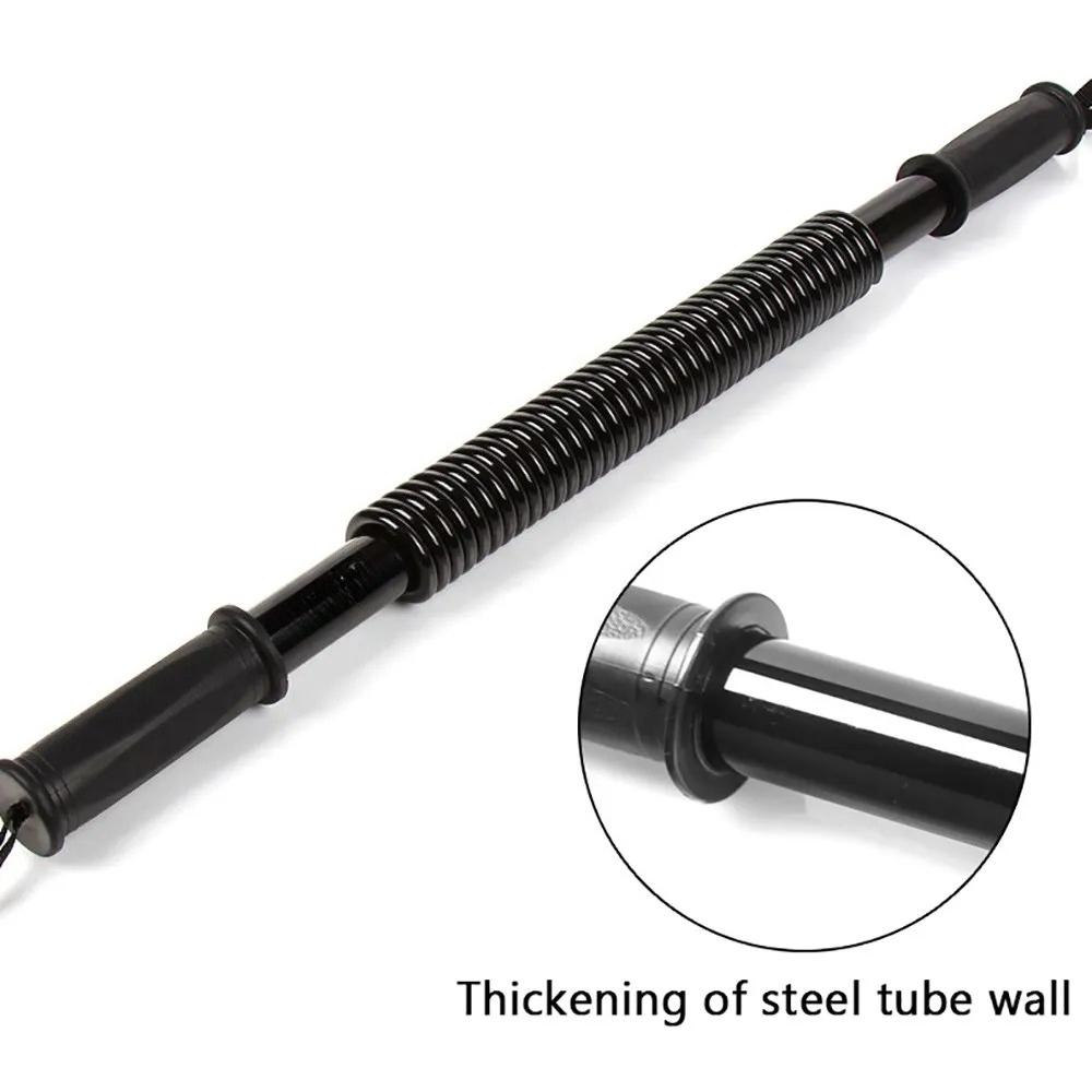 Heavy Duty Spring Power Bar Twister Upper Body Arms Strength Training