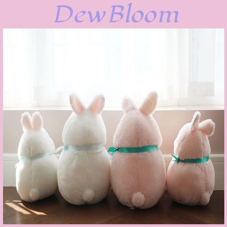 Adorable Cute Kids Baby Plush Soft Bunny Pink White Rabbit Doll Toy Gift For All Ages