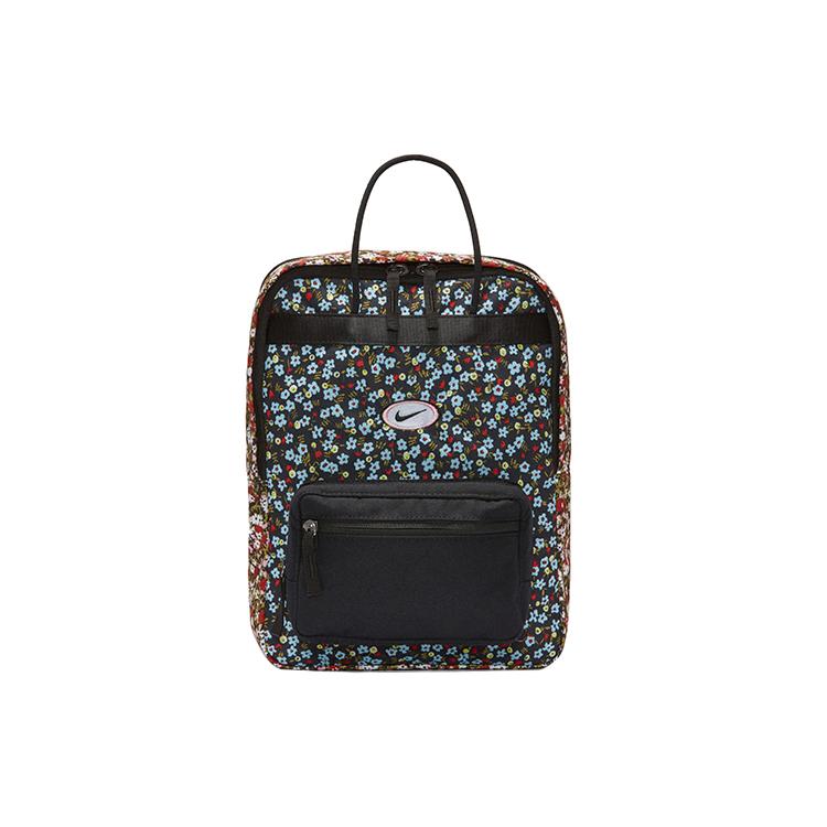 

Новая полиэстеровая сумка Nike, рюкзак, детская сумка обычного размера для женщин черная CW9255-010 24.9*8.9*33.0CM