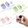 3Pcs/set Lens Cap Protective Case Silicone Camera Body Shell for DJI Osmo Nano Accessories