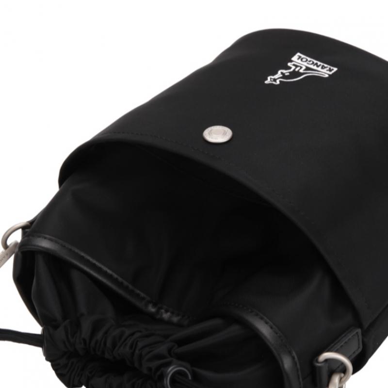 Kangol Bucket Crossbody Bag Black 3399 Rioira
