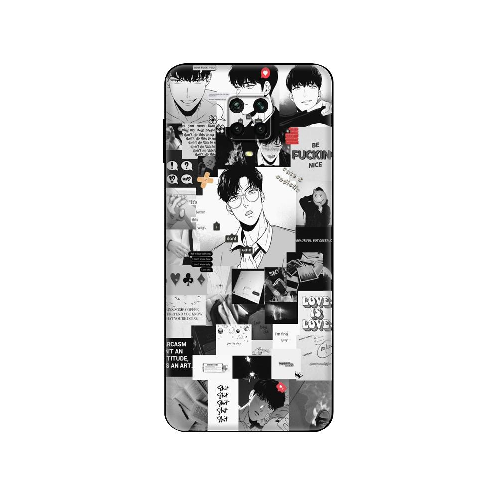 Black Tpu Case For Xiaomi Redmi 7A 8 8A 9 9A 9C Case Redmi Note 8T 8 Pro T Note 9 9S 9Pro Case Fashion Yaoi BJ Manga Alex Luxury