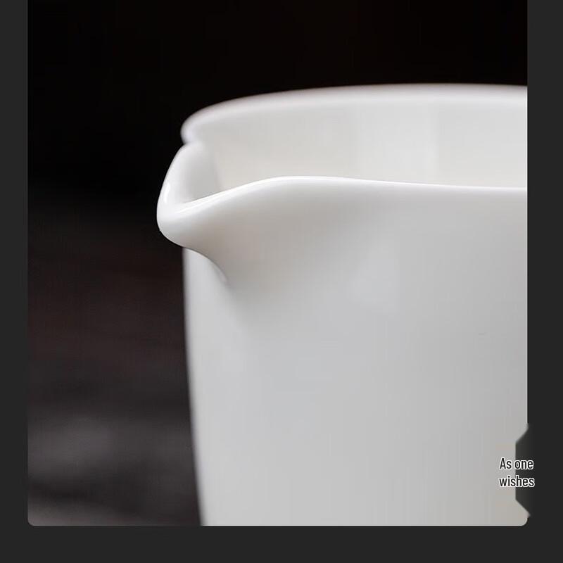 Changqi Mutton-fat Jade Ceramic Kung Fu Tea Set