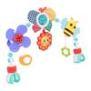 Baby Crib Activity Toy Multiple Color Mobile Arch Swinging Toy for Boys Girls Newborn Bed and