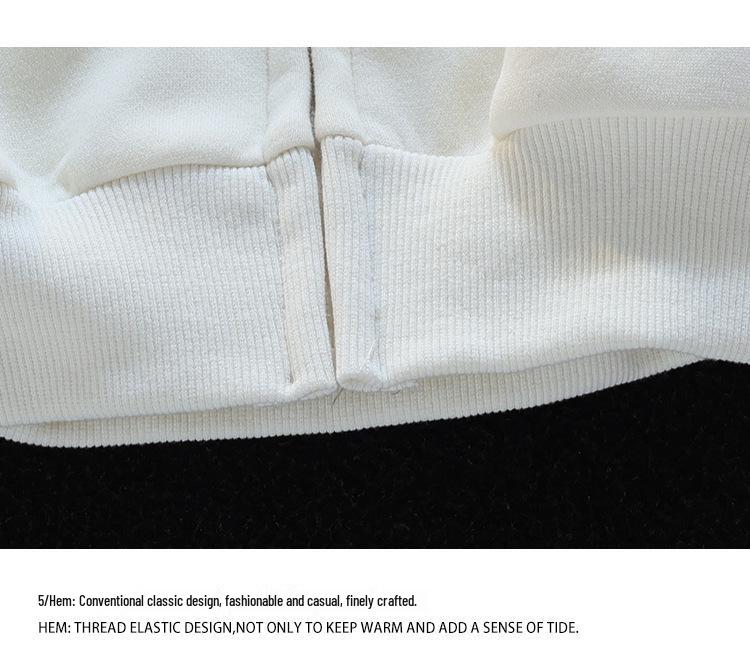 Hanorac Oversized pentru Femei cu Pisică Desen Animat – Design Toamnă/Iarnă 2025