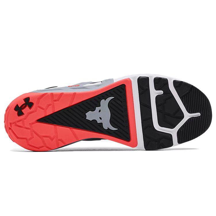 Under Armour Project Rock 4 Men's Training Shoes Grey Black 3023695-107