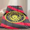 1 stuks Manchester United Manchester City Deken, Home Geprint Plaid - Zachte Deken Cadeau voor Familie, Wasbare Bankbed Deken