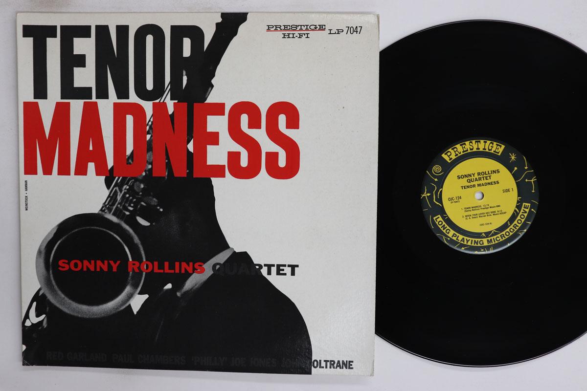 Виниловая пластинка SONNY ROLLINS QUARTET Tenor Madness OJC124 PRESTIGE 1984 США Джаз Б/у