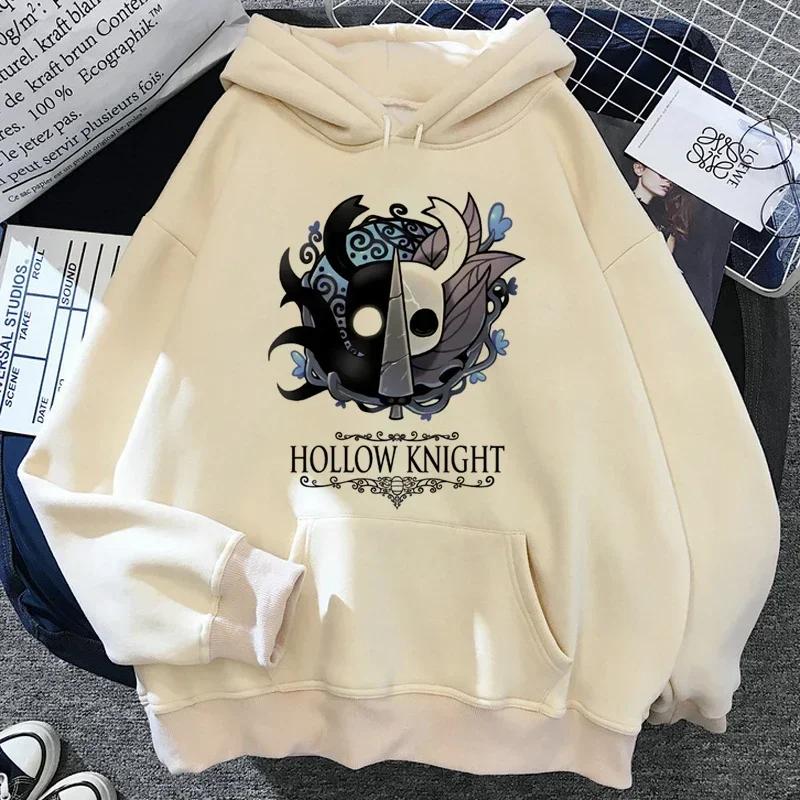 Hollow Knight Pánské mikiny Korea Ulzzang Grunge Y2k Estetické Fmale Podzimní a zimní pulovry Hoddies Grafický Streetwear