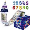 Scatola Regalo Sorpresa con Estrazione Contanti e 50 Sacchetti Trasparenti